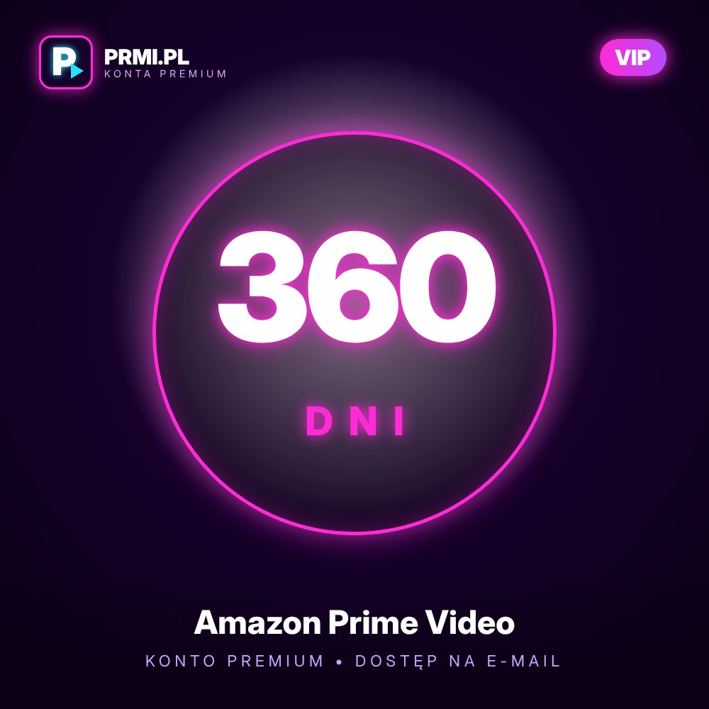AMAZON PRIME VIDEO Premium Konto 360 DNI
