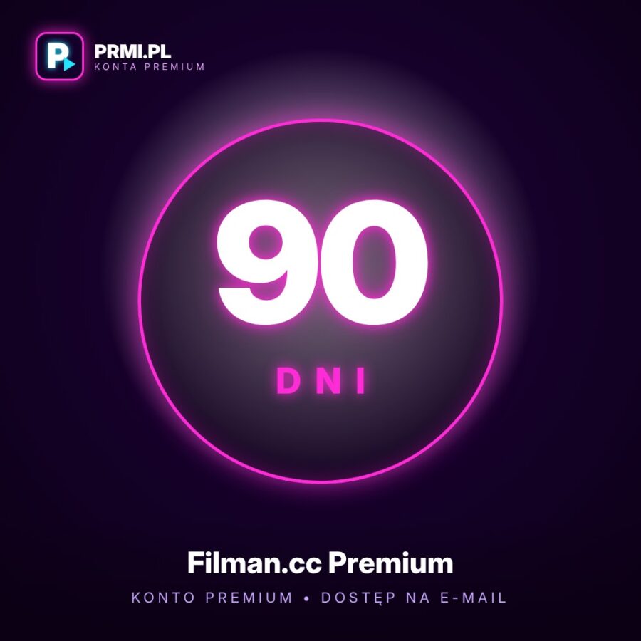Filman.cc Premium – Konto na 90 dni