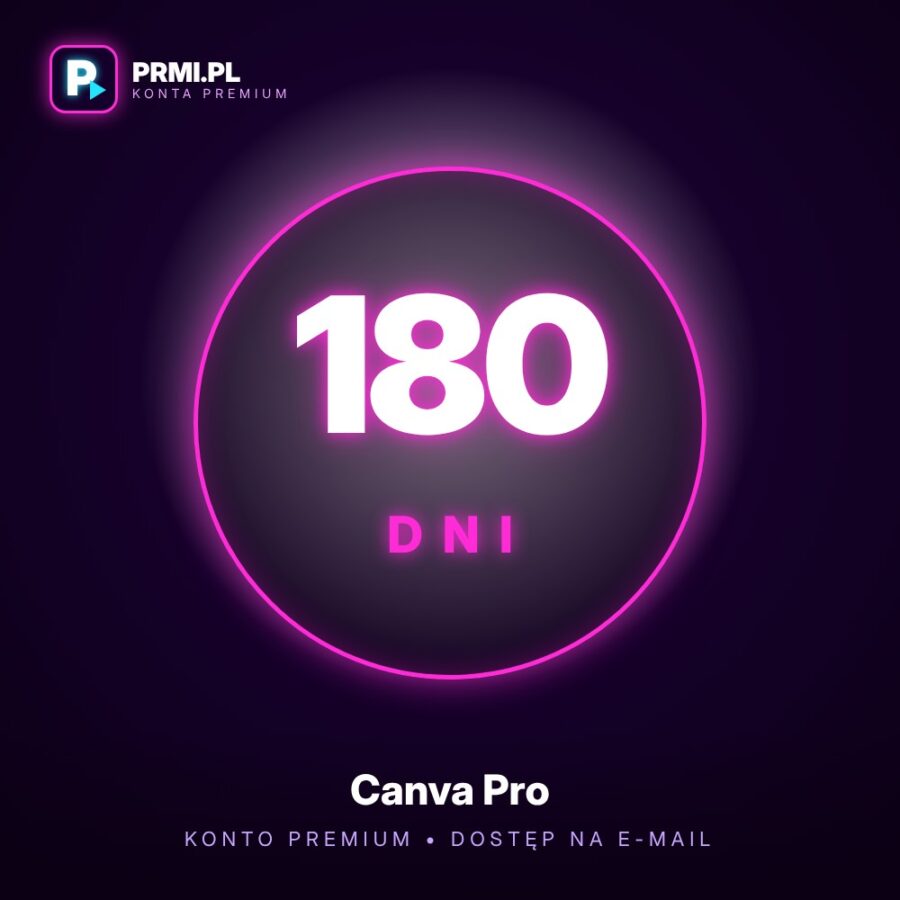 Canva Pro Konto Premium 180 DNI