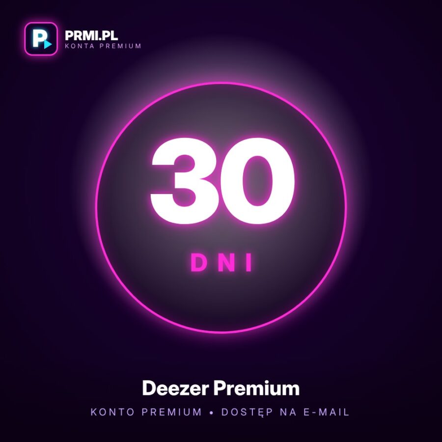 Deezer Premium Konto na 30 dni