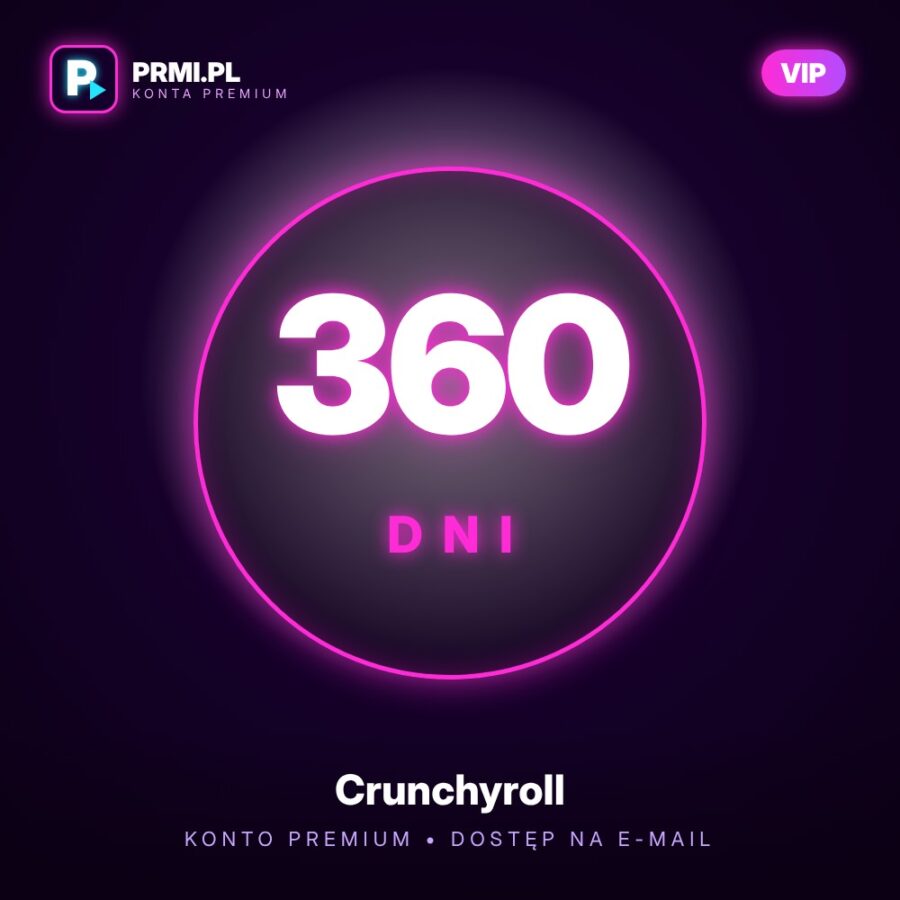 Crunchyroll Konto Premium na 360 dni