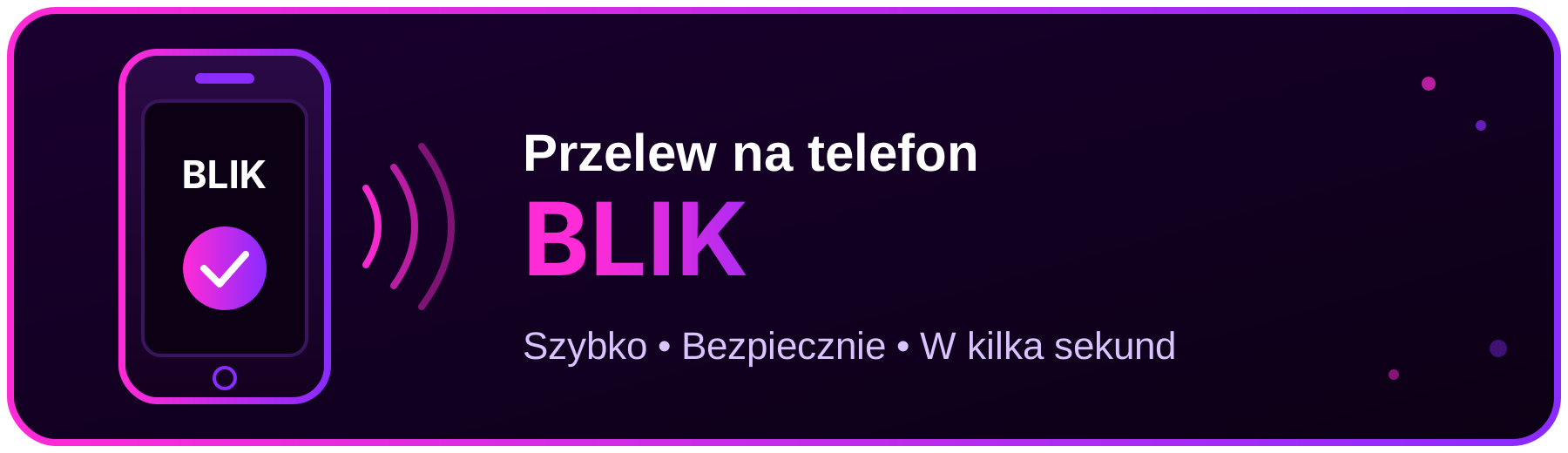 Płatność BLIK na telefon