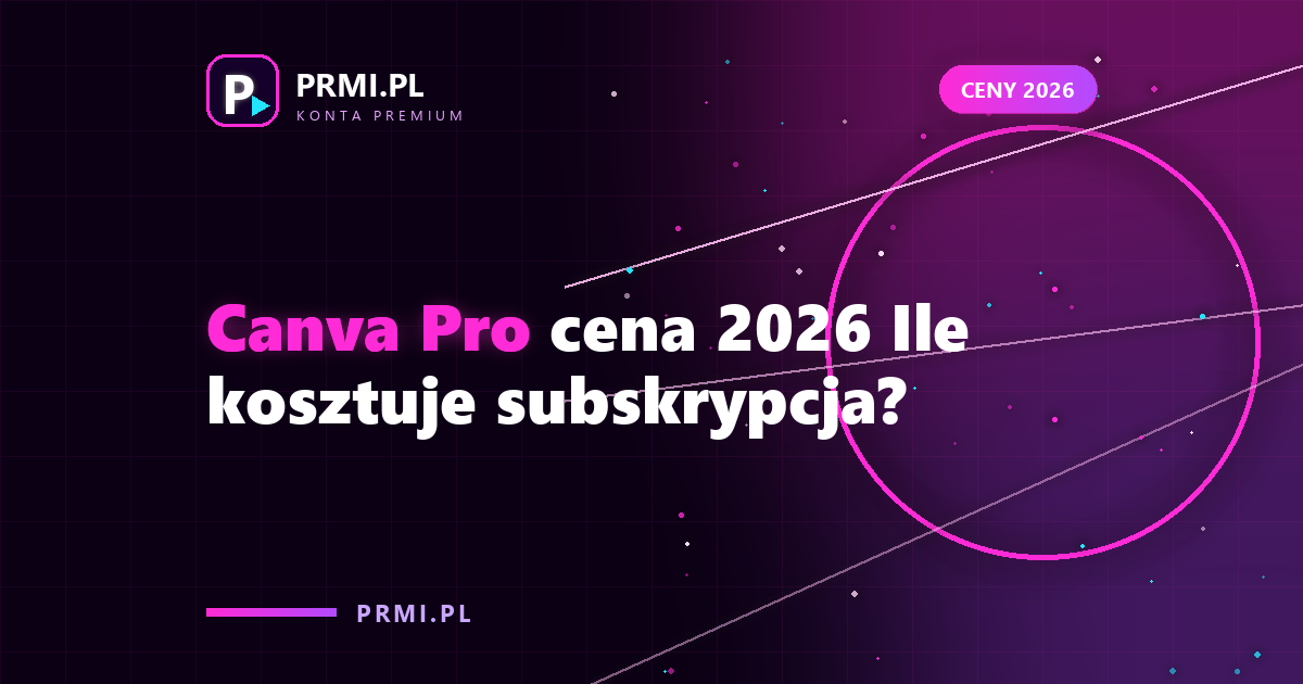 Canva Pro cena 2026 Ile kosztuje subskrypcja?
