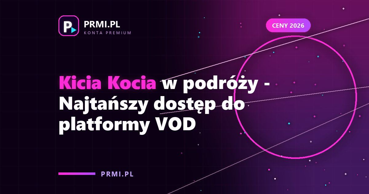 Kicia Kocia w podróży – Najtańszy dostęp do platformy VOD