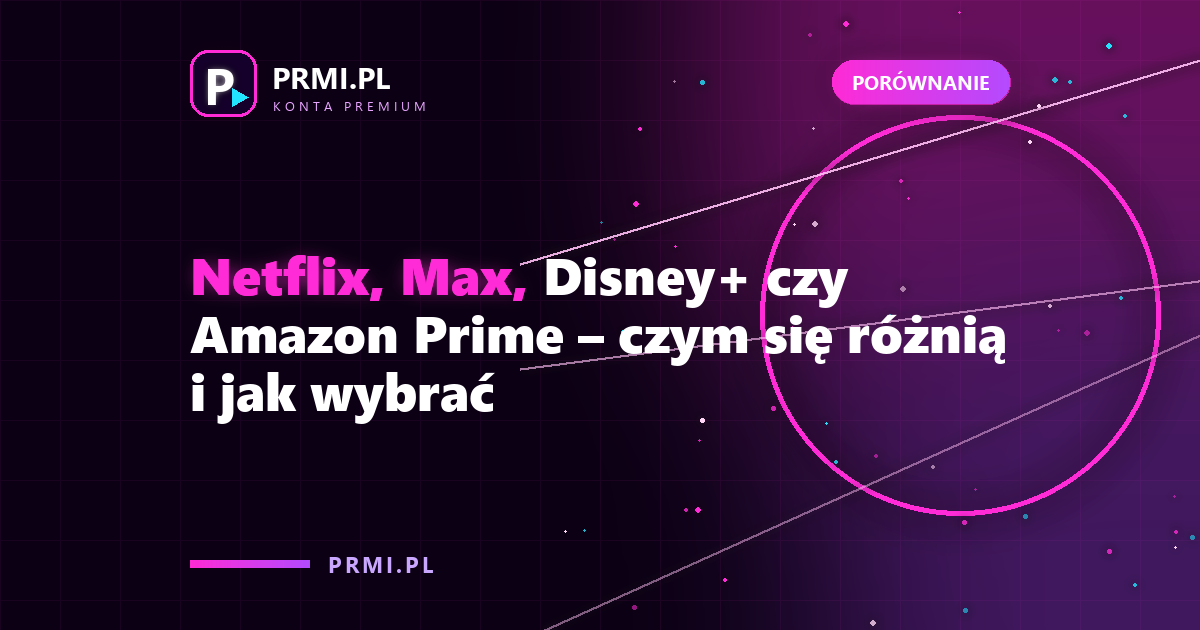 Netflix, Max, Disney+ czy Amazon Prime – czym się różnią i jak wybrać