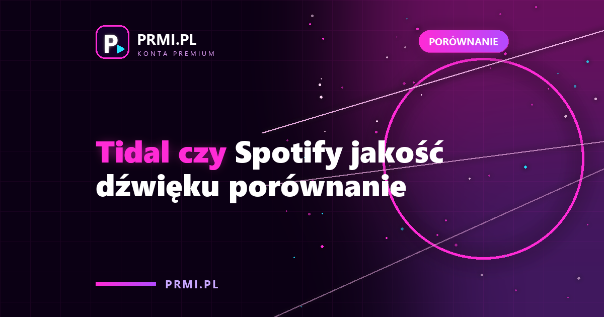 Tidal czy Spotify jakość dźwięku porównanie